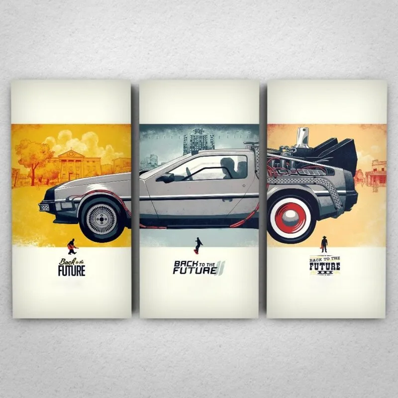 Cuadro de Volver al Futuro - Trilogía - 01