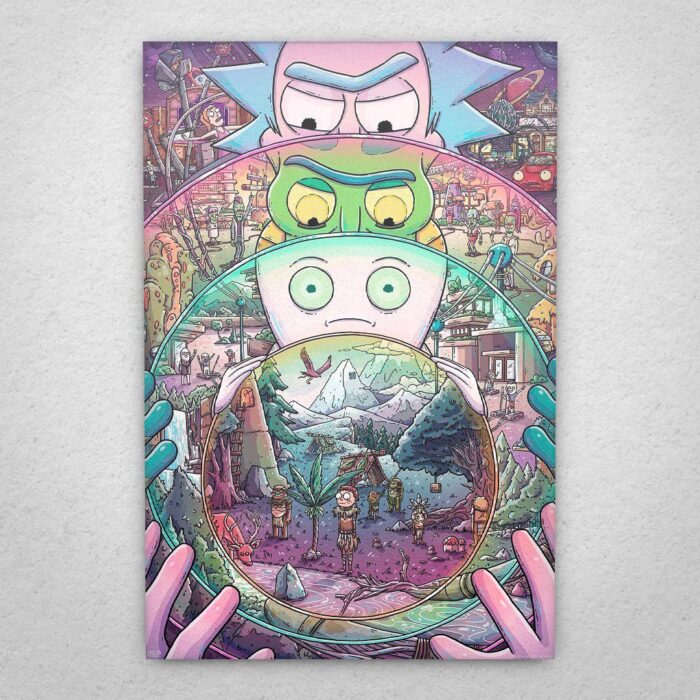 Cuadro de Rick & Morty – 01