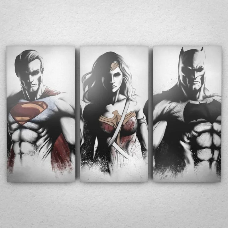 Cuadro de Liga de la Justicia - 01