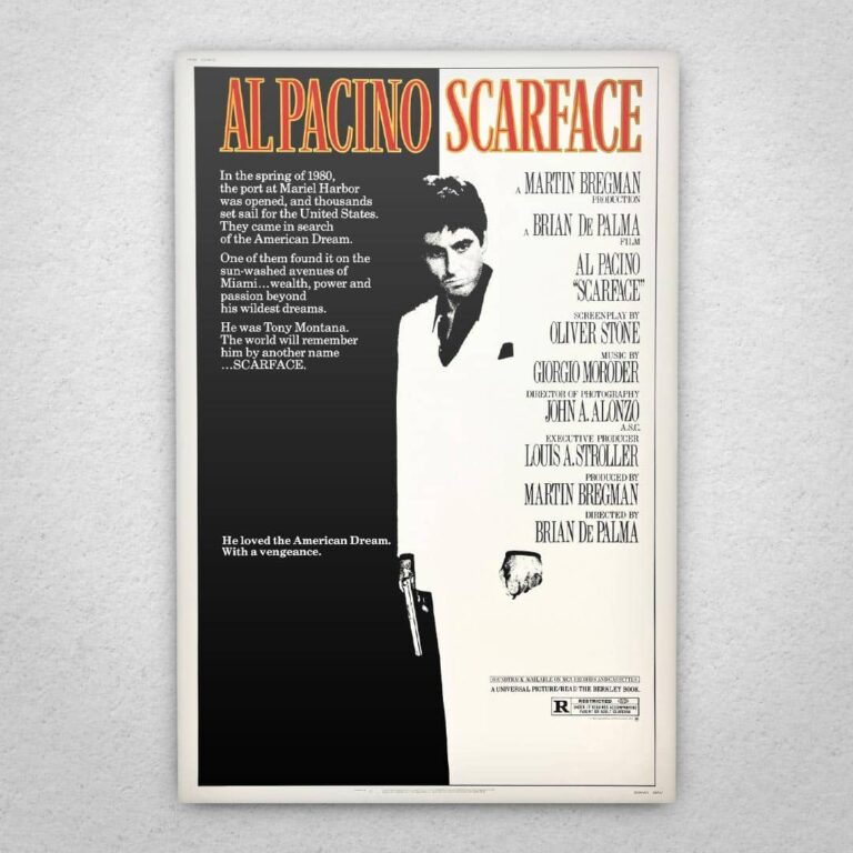Cuadro de Scarface – 01