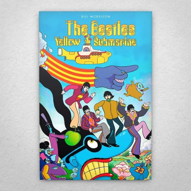 Cuadro de The Beatles - Yellow Submarine - 01