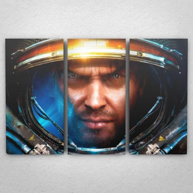 Cuadro de StarCraft - Jim Raynor