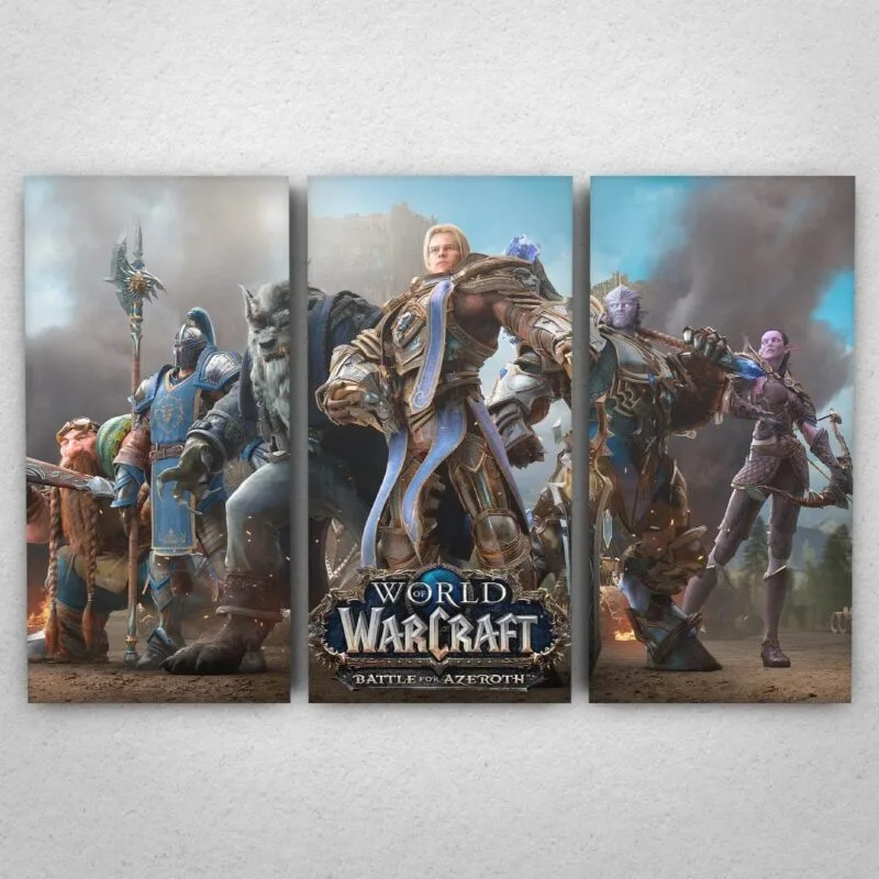 Cuadro de World of Warcraft - Battle for Azeroth - Alianza