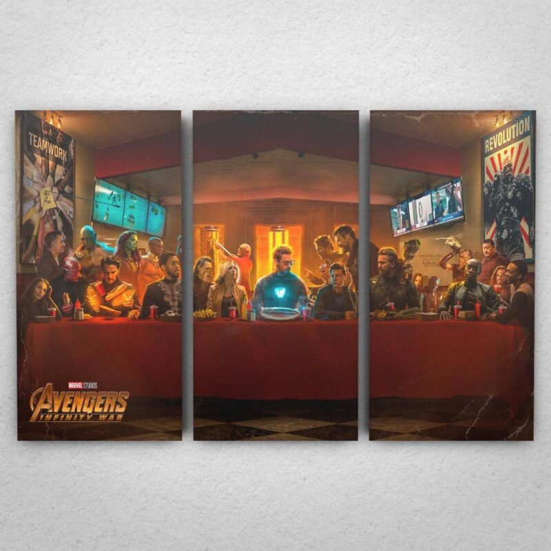 Cuadro de Avengers – Última cena