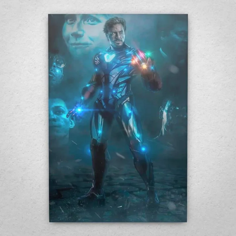 Cuadro de Avengers - Iron Man Guantelete