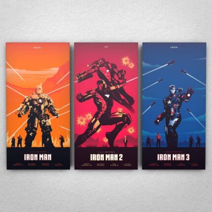 Cuadro de Iron Man – Trilogía