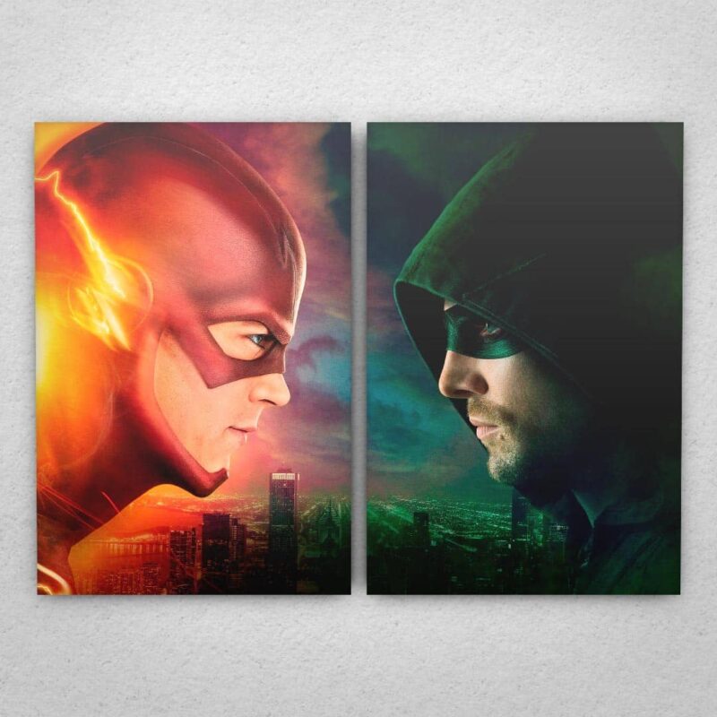 Cuadro de Flash vs Arrow
