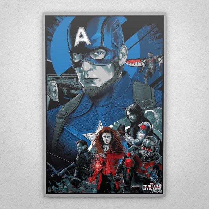 Cuadro de Civil War – Capitán América