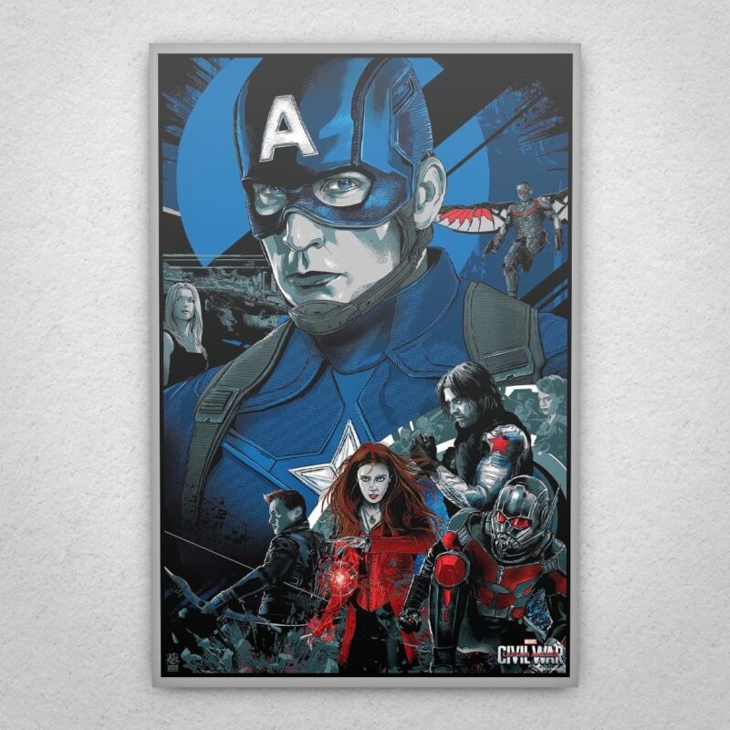 Cuadro de Civil War – Capitán América