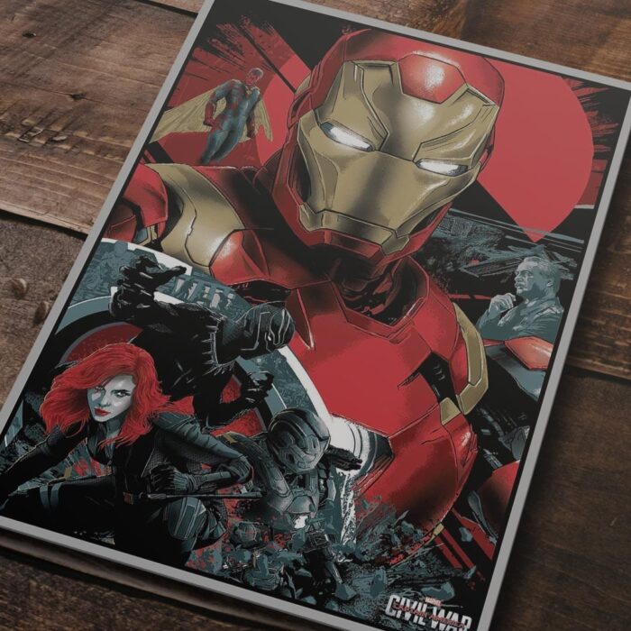 Cuadro de Civil War – Iron Man