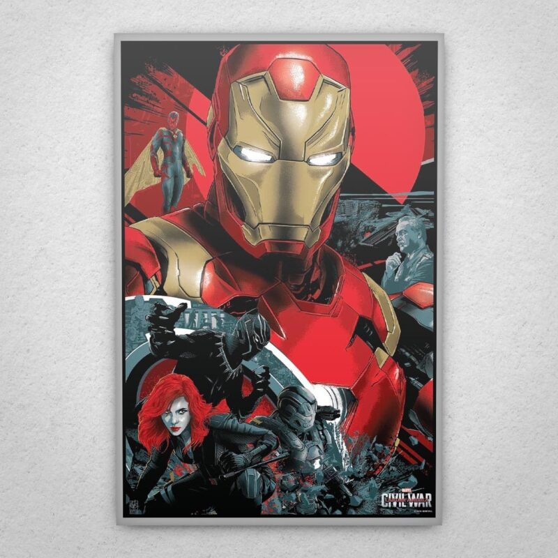 Cuadro de Civil War – Iron Man