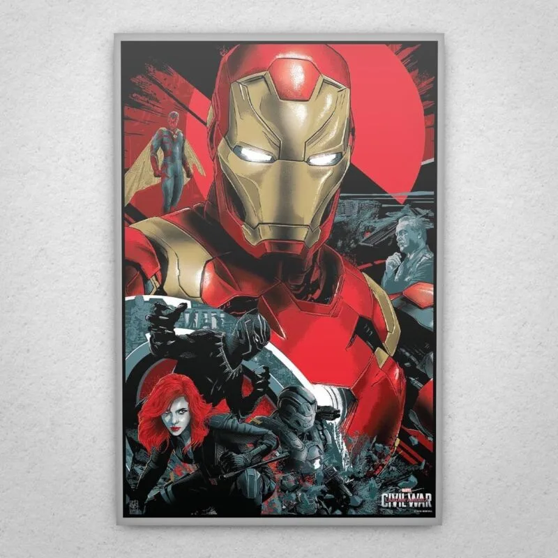 Cuadro de Civil War - Iron Man
