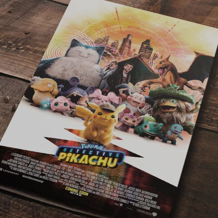 Cuadro de Pokemon – Detective Pikachu – 05