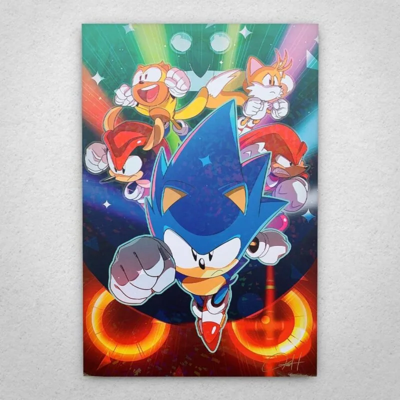 Cuadro de Sonic - 01