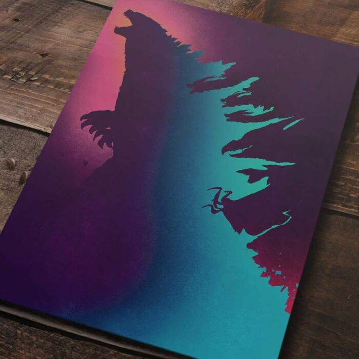 Cuadro de Godzilla – 04
