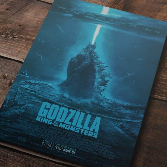 Cuadro de Gozilla – King of the monsters – 01