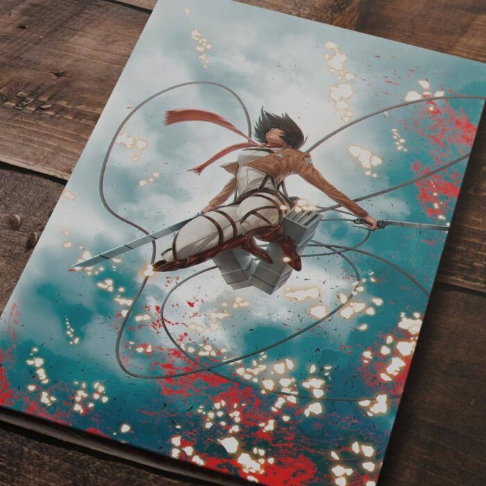 Cuadro de Attack on Titan – Mikasa