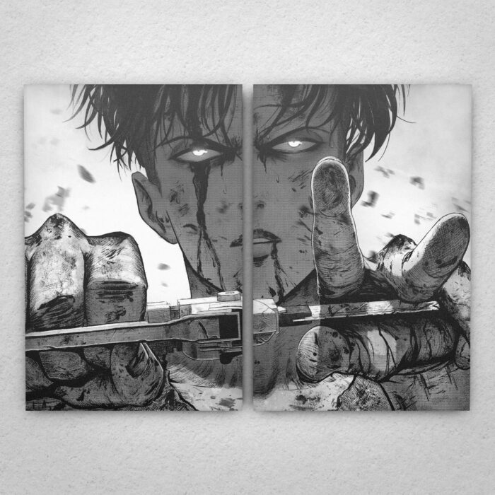 Cuadro de Attack on Titan – Levi – 04