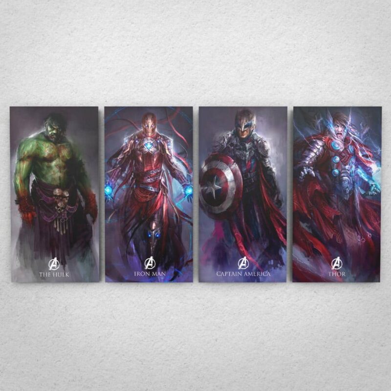 Cuadro de Avengers – Medieval – 02