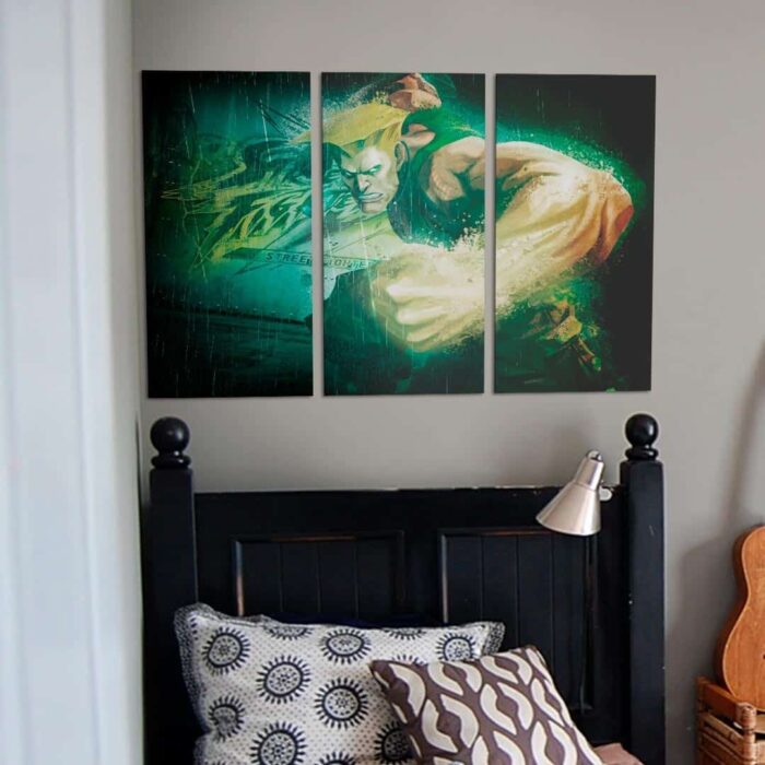 Cuadro de Street Fighter – Guile