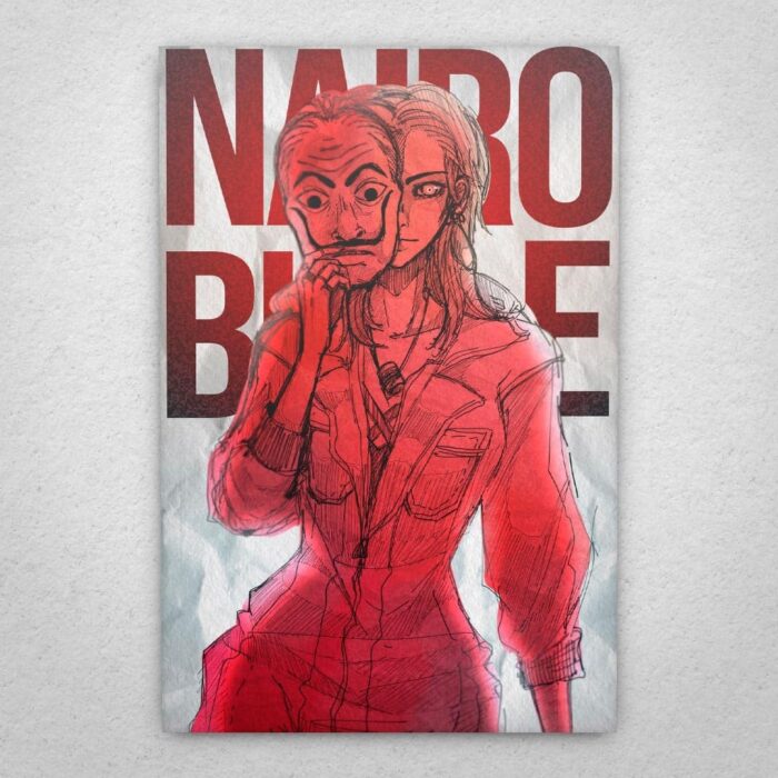 Cuadro de Casa de Papel – Nairobi