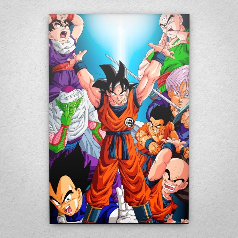 Cuadro de Dragon Ball Z – Personajes