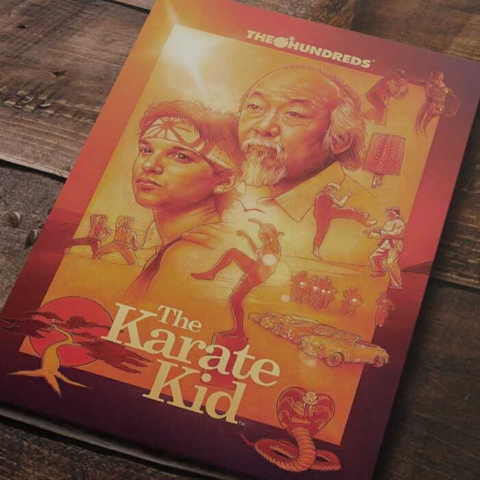 Cuadro de Karate Kid