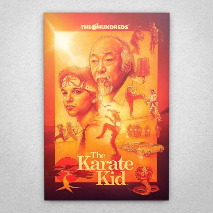 Cuadro de Karate Kid