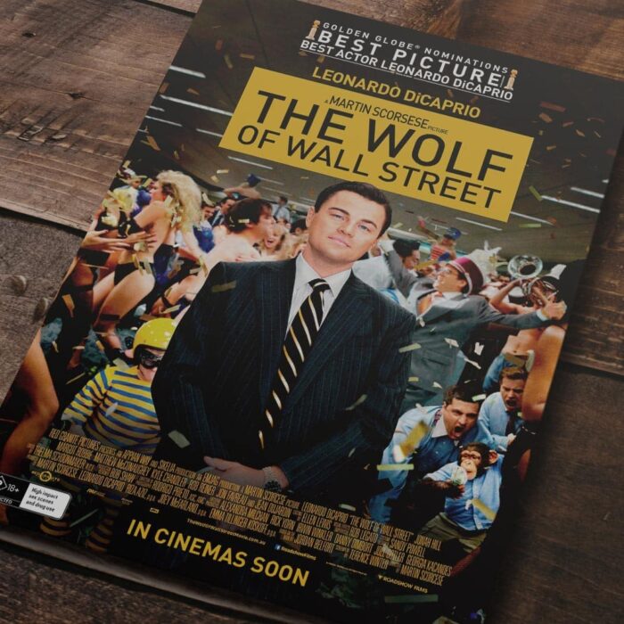 Cuadro de The Wolf of Wallstreet