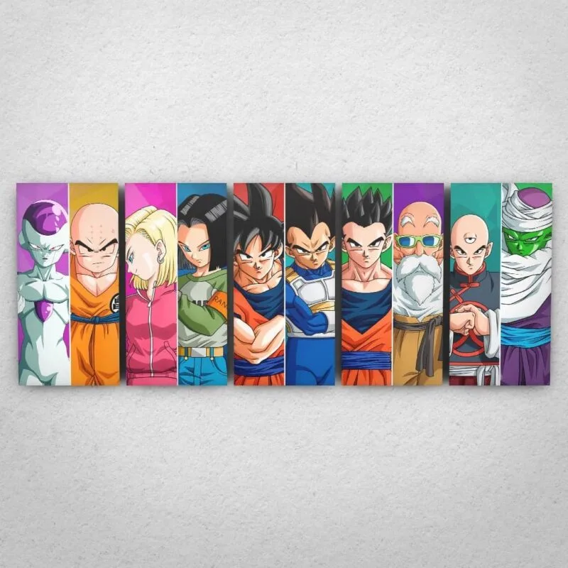 Cuadro de Dragon Ball Super – Peleadores