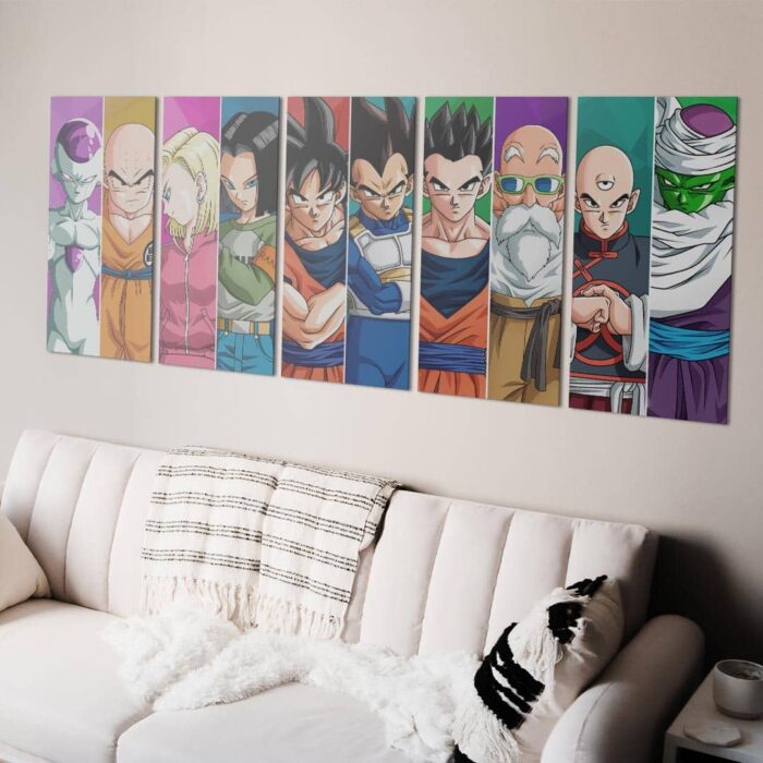 Cuadro de Dragon Ball Super – Peleadores