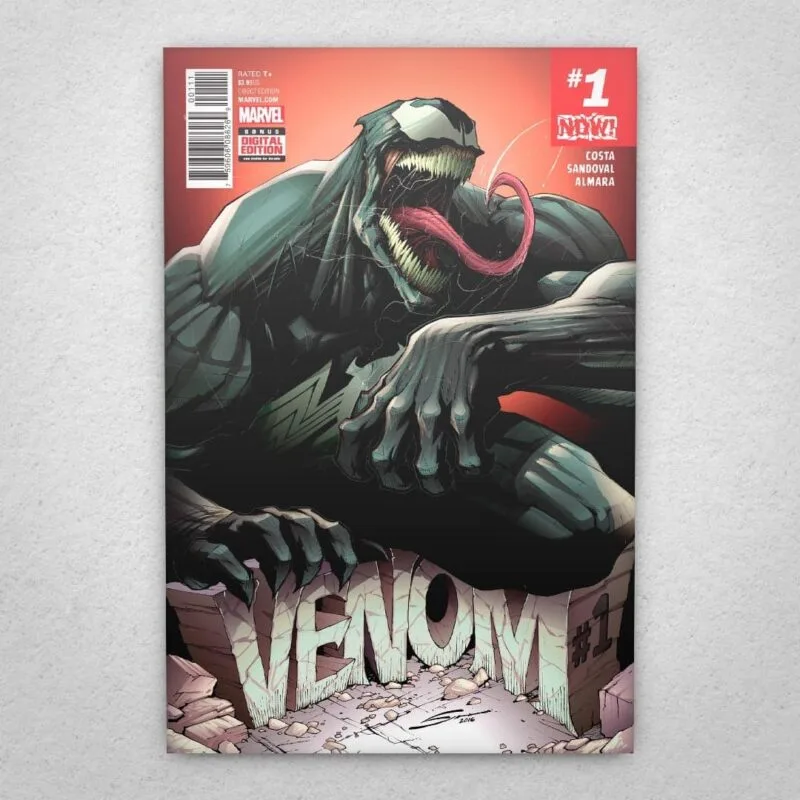 Cuadro de Venom - Comic
