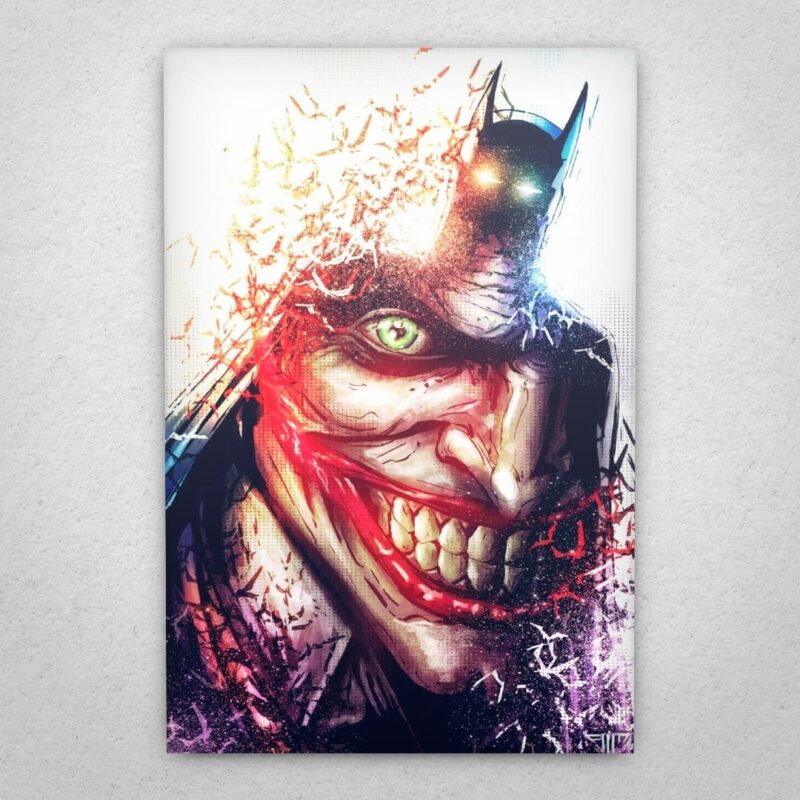 Cuadro de Batman y Joker