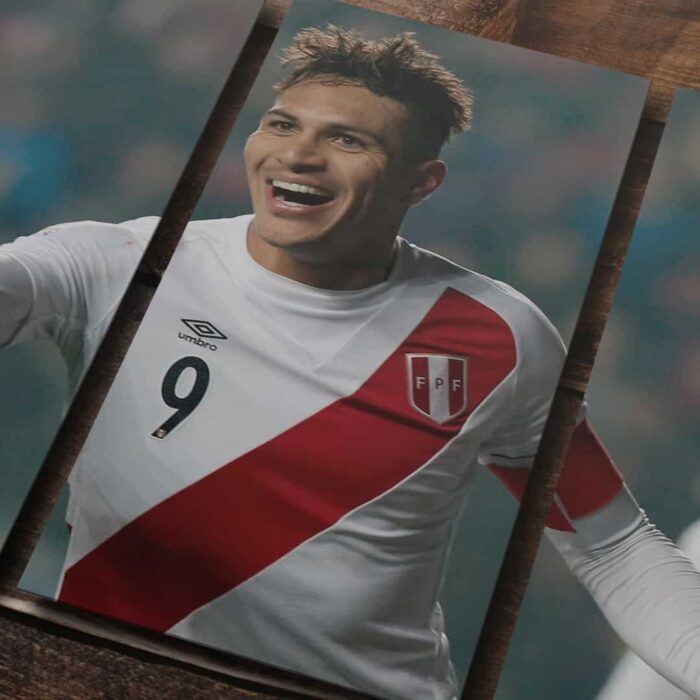 Cuadro de Selección peruana – Paolo Guerrero