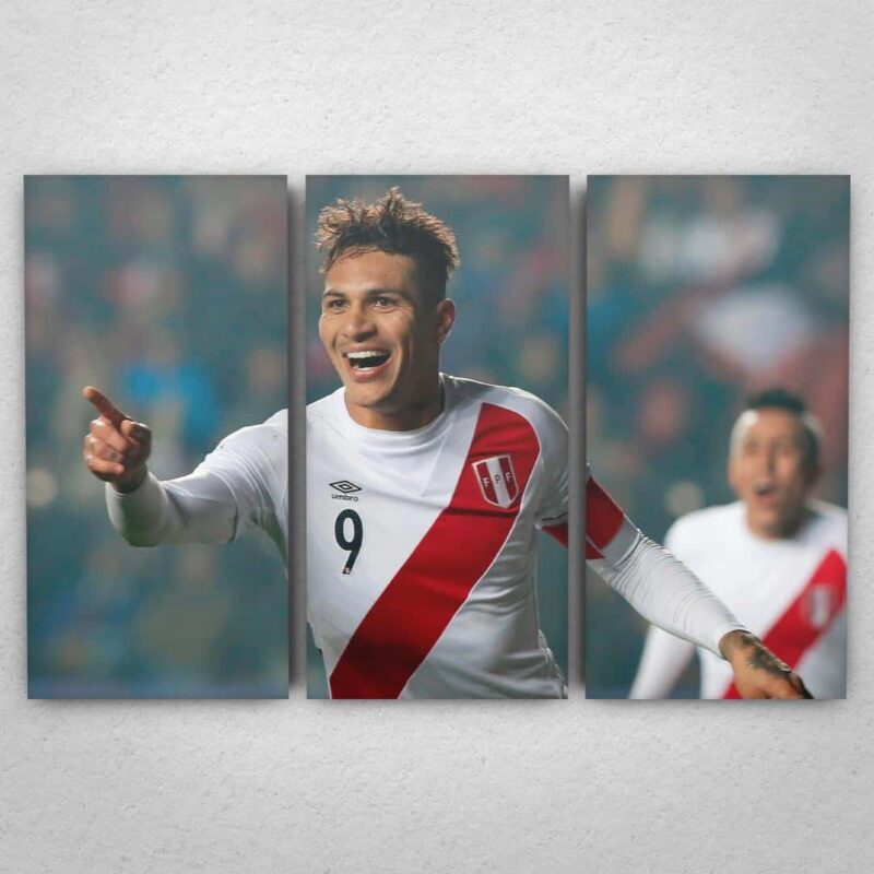 Cuadro de Selección peruana – Paolo Guerrero