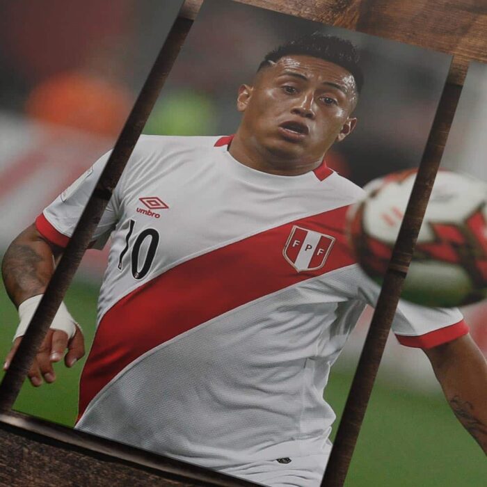 Cuadro de Selección peruana – Christian Cueva