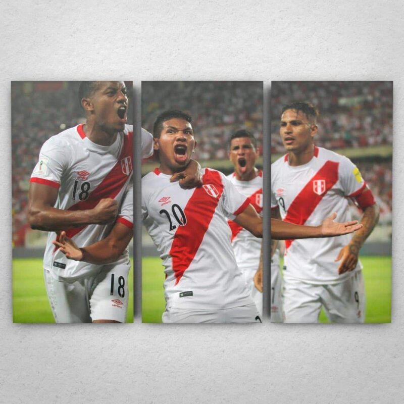 Cuadro de Selección peruana – Edison Flores