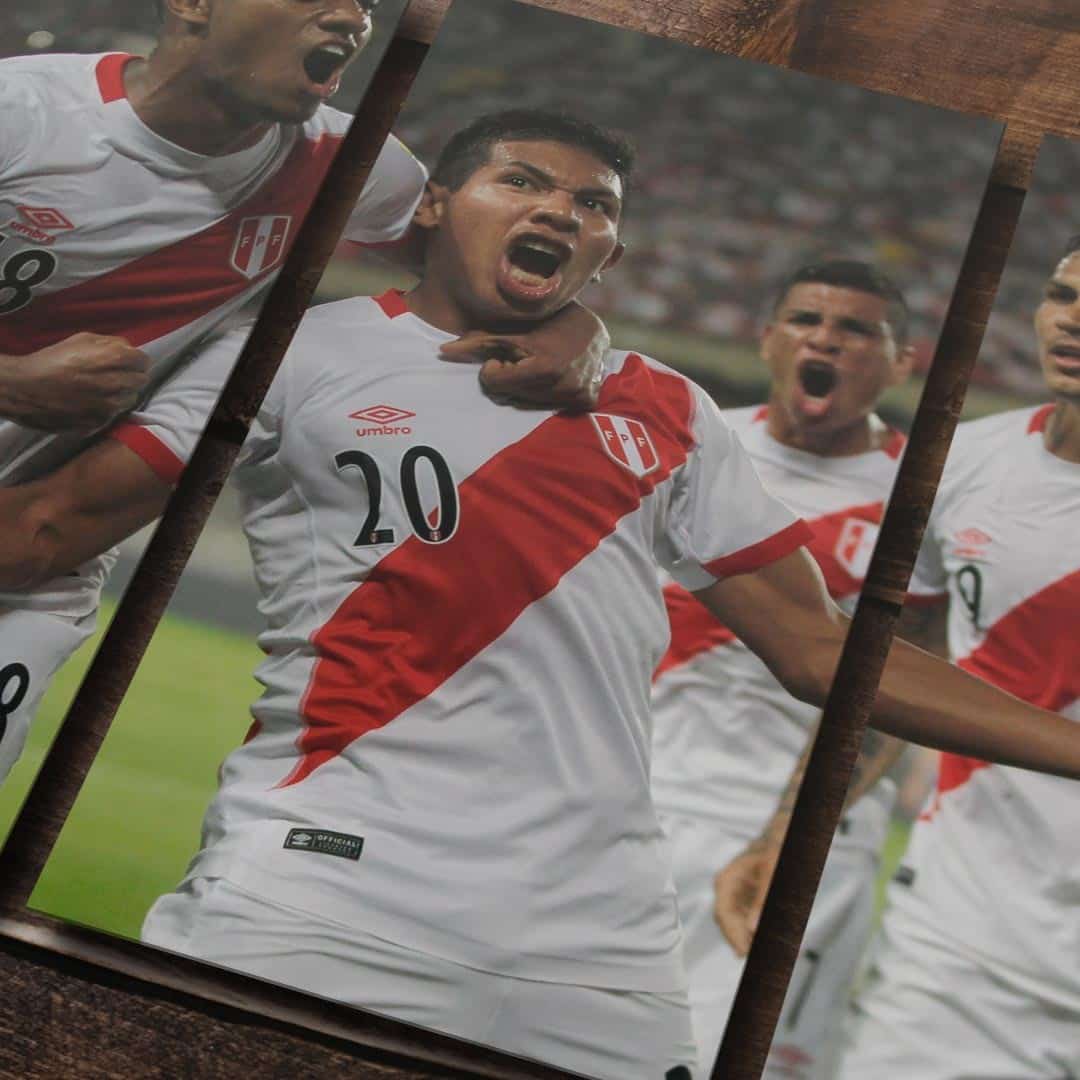 ????️ Cuadro: Selección peruana - Edison Flores