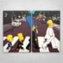 Cuadro de Los Simpson – Abbey Road