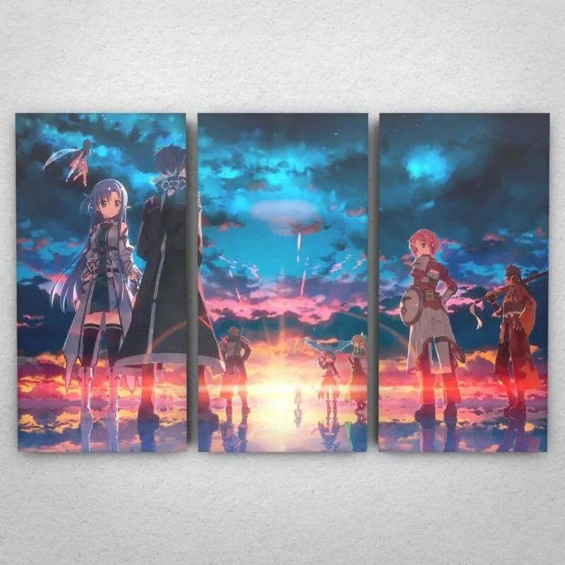 Cuadro de Sword Art Online – 01