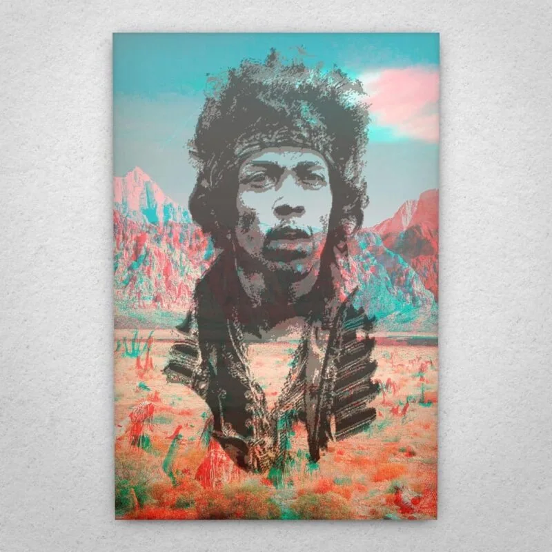 Cuadro de Jimmy Hendrix