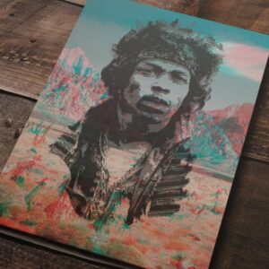 Cuadro de Jimmy Hendrix