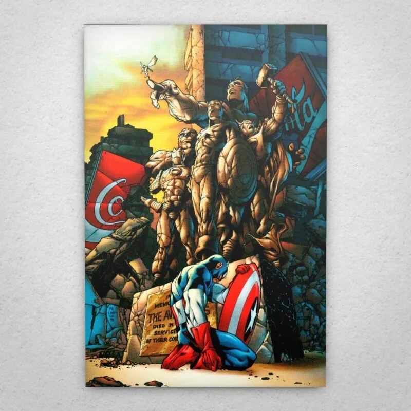 Cuadro de Avengers - Comic - 01