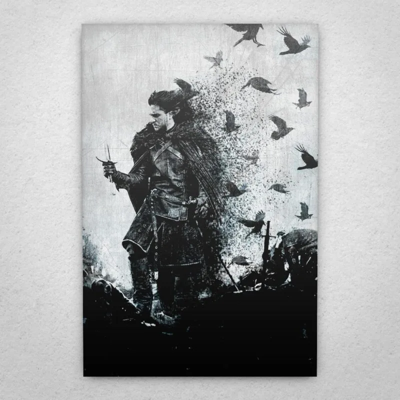 Cuadro de Game of Thrones - Jon Snow