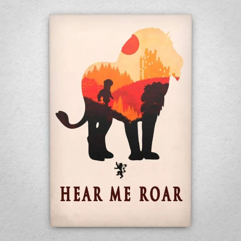 Cuadro de Game of Thrones - Lannister