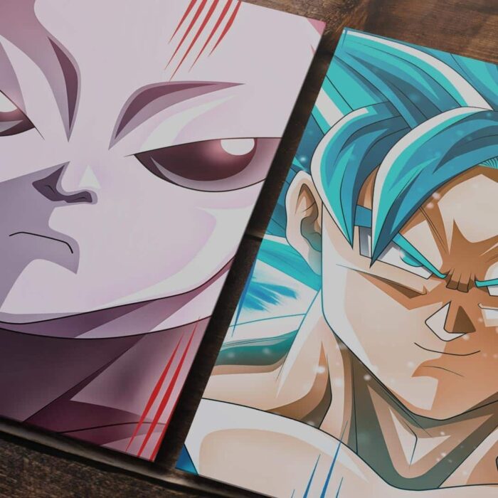 Cuadro de Dragon Ball Super – Jiren y Goku