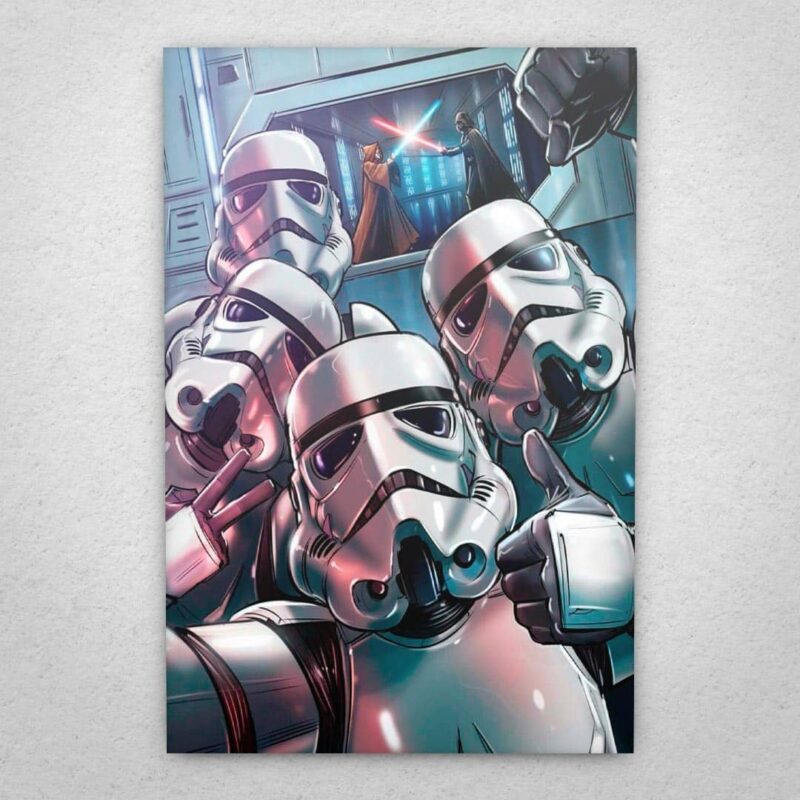 Cuadro de Star Wars – Stormtroopers selfie