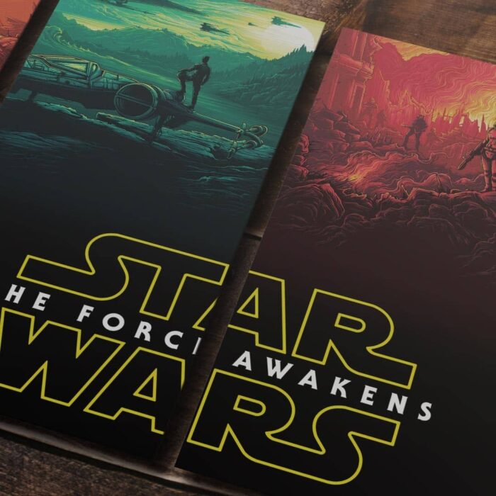 Cuadro de Star Wars – The force awakens