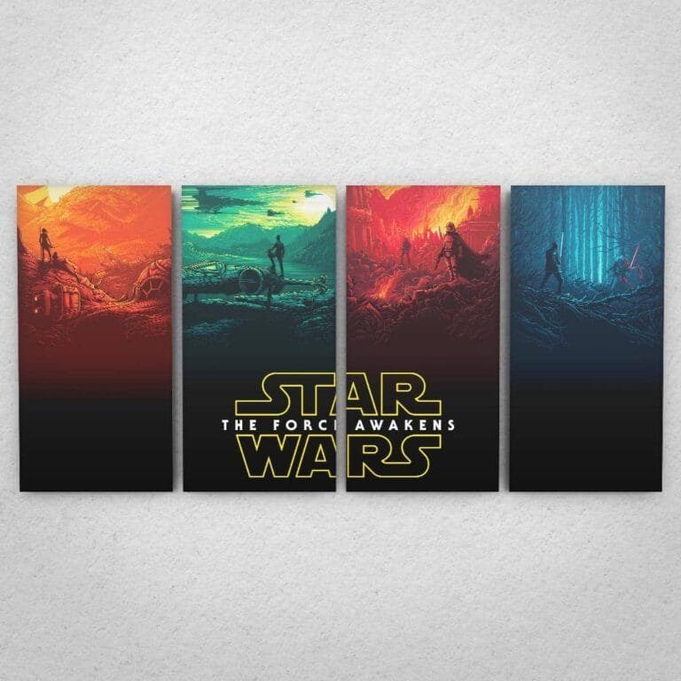 Cuadro de Star Wars - The force awakens
