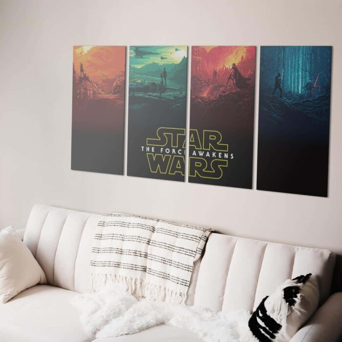 Cuadro de Star Wars – The force awakens